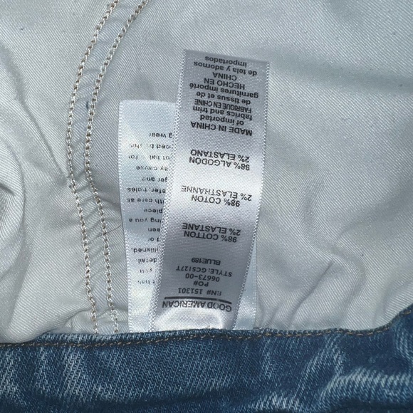 GOOD AMERICAN size 18 straight jean - Picture 8 of 9